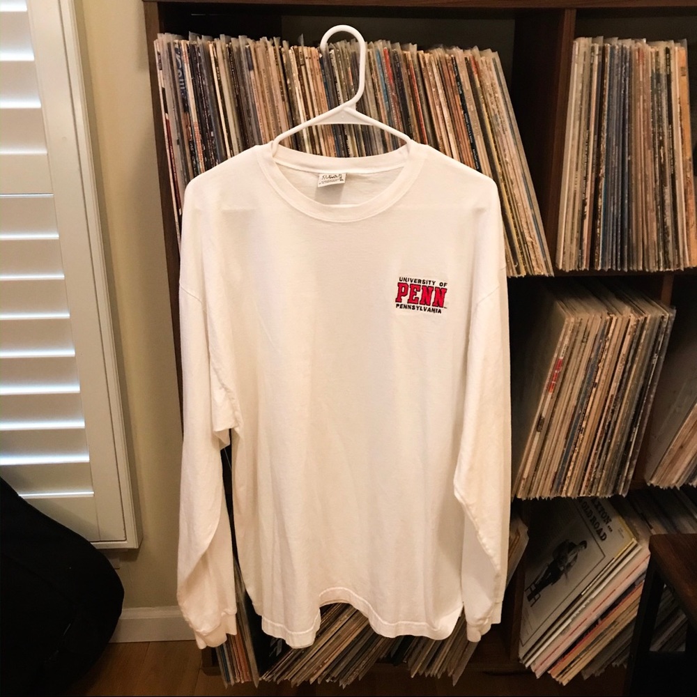 University of Penn Vintage Long Sleeve Tee size XL